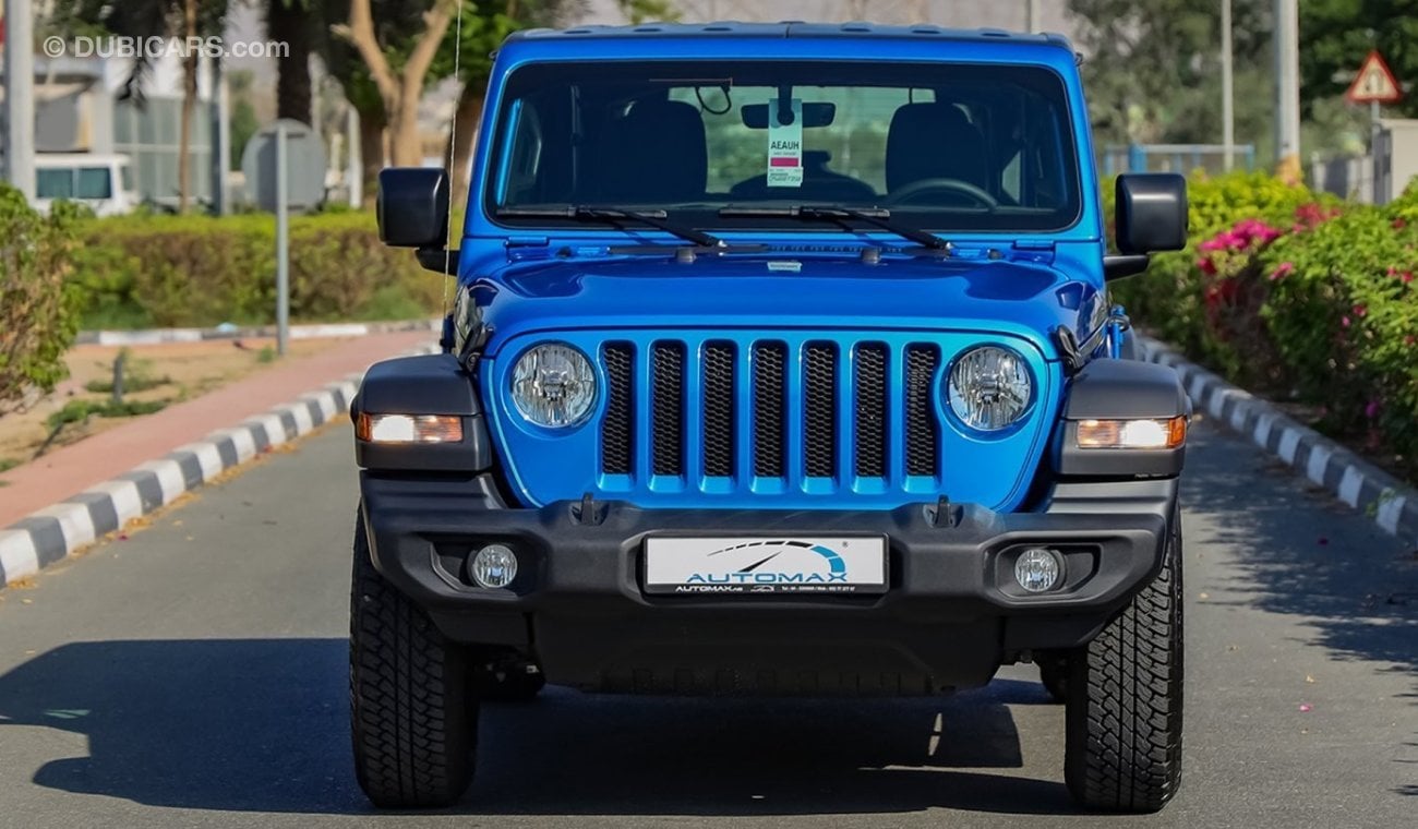 Jeep Wrangler Unlimited Sport Plus V6 3.6L , GCC , 2022 , 0Km , W/3 Yrs or 60K Km WNTY @Official Dealer