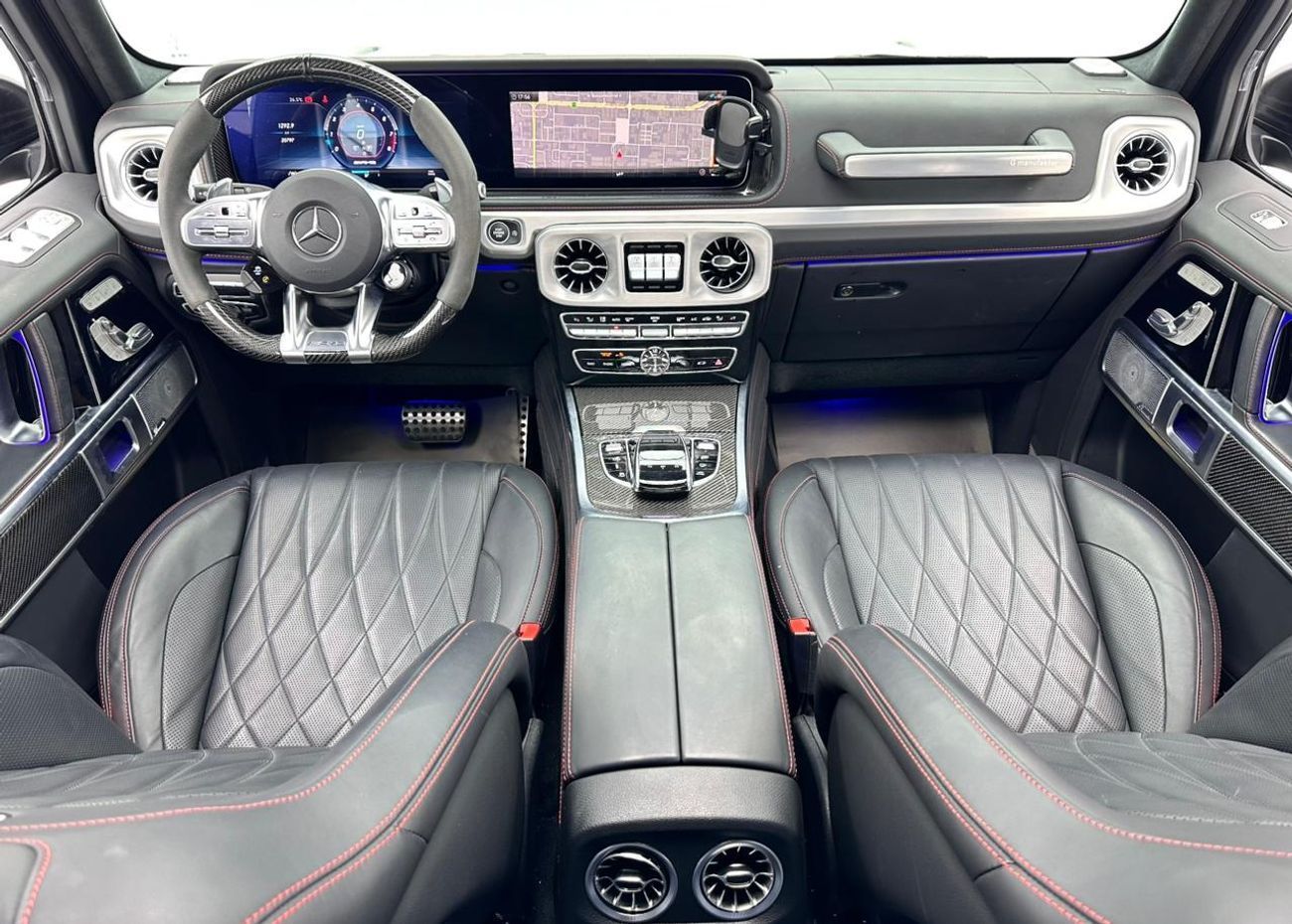 مرسيدس بنز G 63 AMG 2023 Mercedes G63 Double Night Package, 2028 Mercedes Warranty + Service Contract, Mercedes FSH, GCC