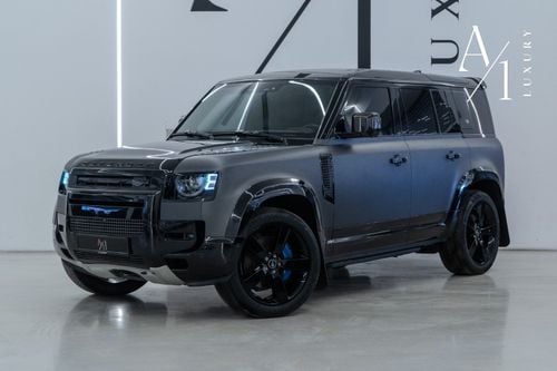 Land Rover Defender 110 P525 Carpathian Edition V8 2023 Land Rover Defender, Warranty, Carbon Fiber Package, Fully Loade