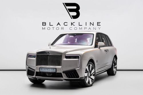 Rolls Royce Cullinan STD BUY NOW, PAY 2027 | THE BLACKLINE STANDARD | 2028 Rolls Royce Warranty + Service Contract