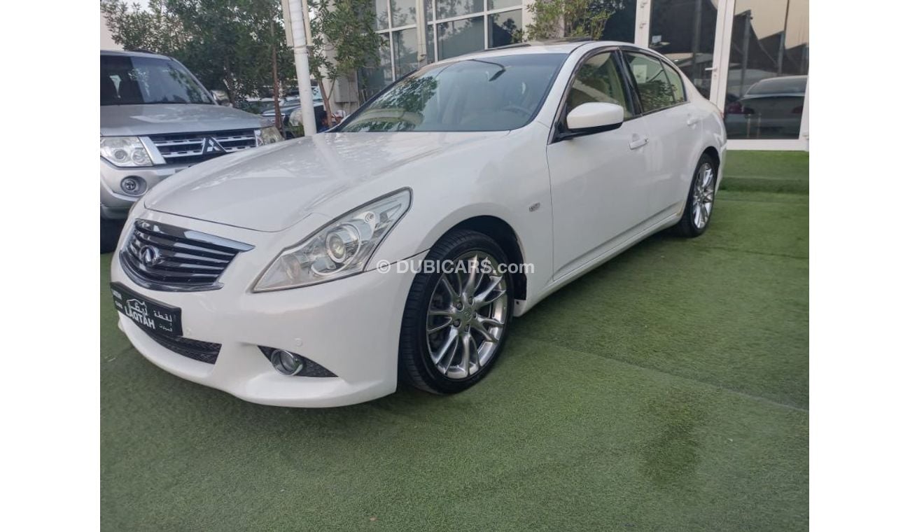 Used Infiniti G37 Gulf model 2010, leather fingerprint slot, cruise
