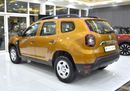 Renault Duster EXCELLENT DEAL for our Renault Duster 1.6L ( 2019 Model ) in Orange Color GCC Specs