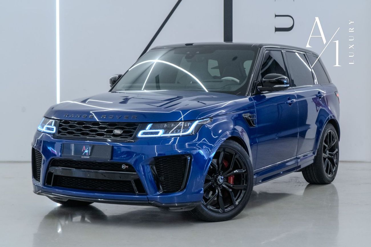 لاند روفر رينج روفر سبورت SVR 5.0L (575 HP) 4WD 2022 Range Rover Sport SVR, Warranty, Service History, Fully Loaded, Low Kms,