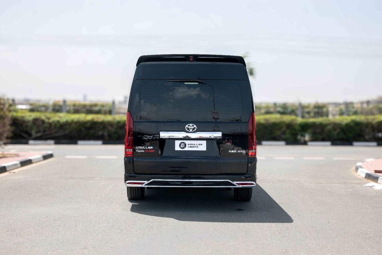 Toyota Hiace Alpha AL680 KMuller Edition 3.5L - Black Inside Brown | Export Only