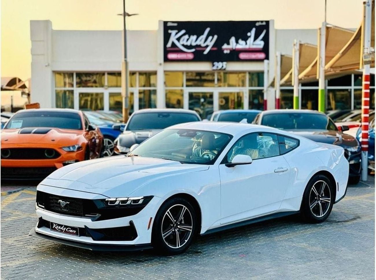 Ford Mustang STANDARD EcoBoost 2.3L Coupe A/T | Monthly AED 1870/- | 0% DP | Original Seats | # 07675