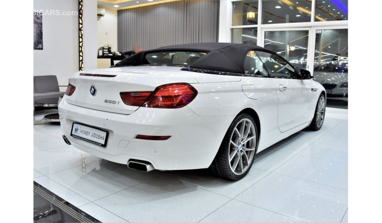 بي أم دبليو 650 EXCELLENT DEAL for our BMW 650i CONVERTIBLE ( 2011 Model ) in White Color GCC Specs