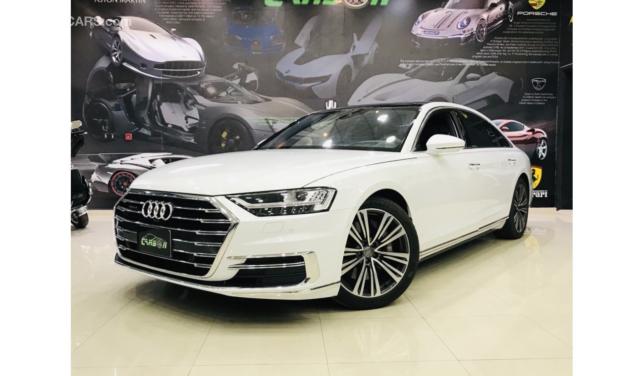 أودي A8 L 55 TFSI - 2018 - GCC - FULL OPTIONS - UNDER WARRANTY