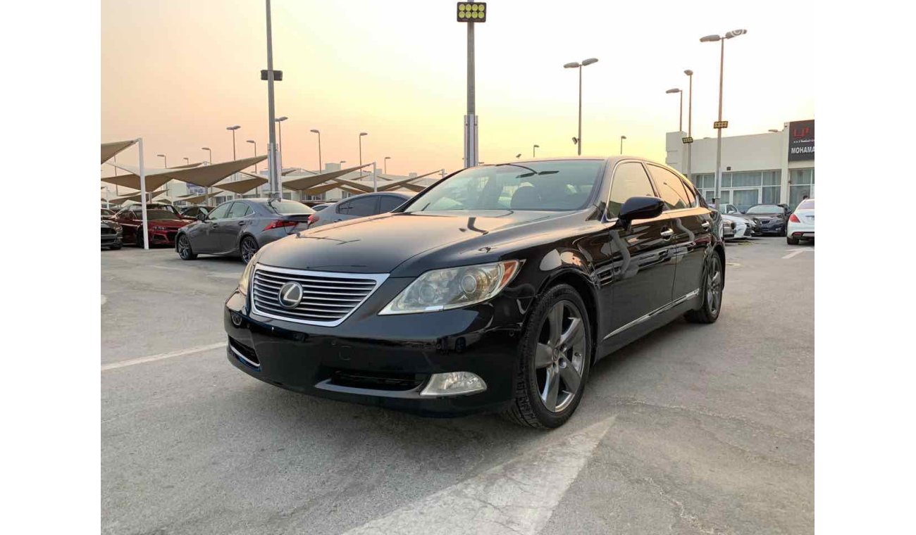 Lexus LS460 لكزس 460 لارج 2007 فول الترا رادار ستائر تحكم خلفي دفدي كاميرا ثلاجة