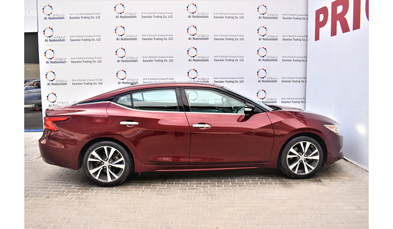 Nissan Maxima 3.5L SV V6 2016 GCC SPECS DEALER WARRANTY