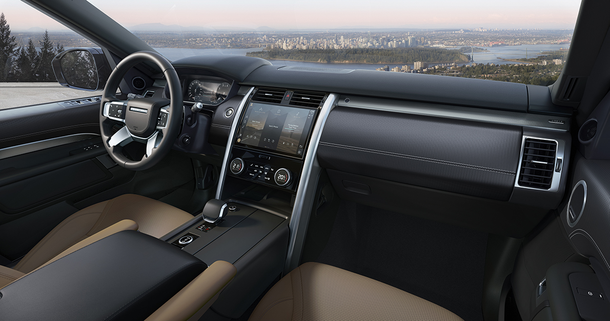 Land Rover LR3 interior - Cockpit