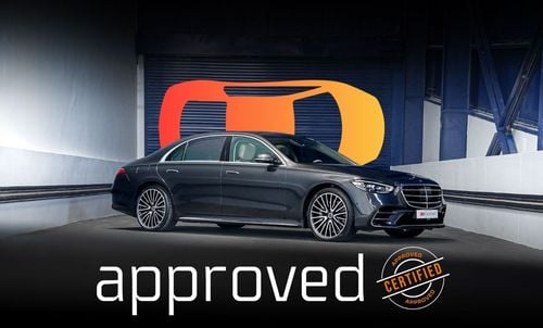 Mercedes-Benz S 500 4MATIC 3.0L UAE's Very Best Example | AED 4,519 Per Month