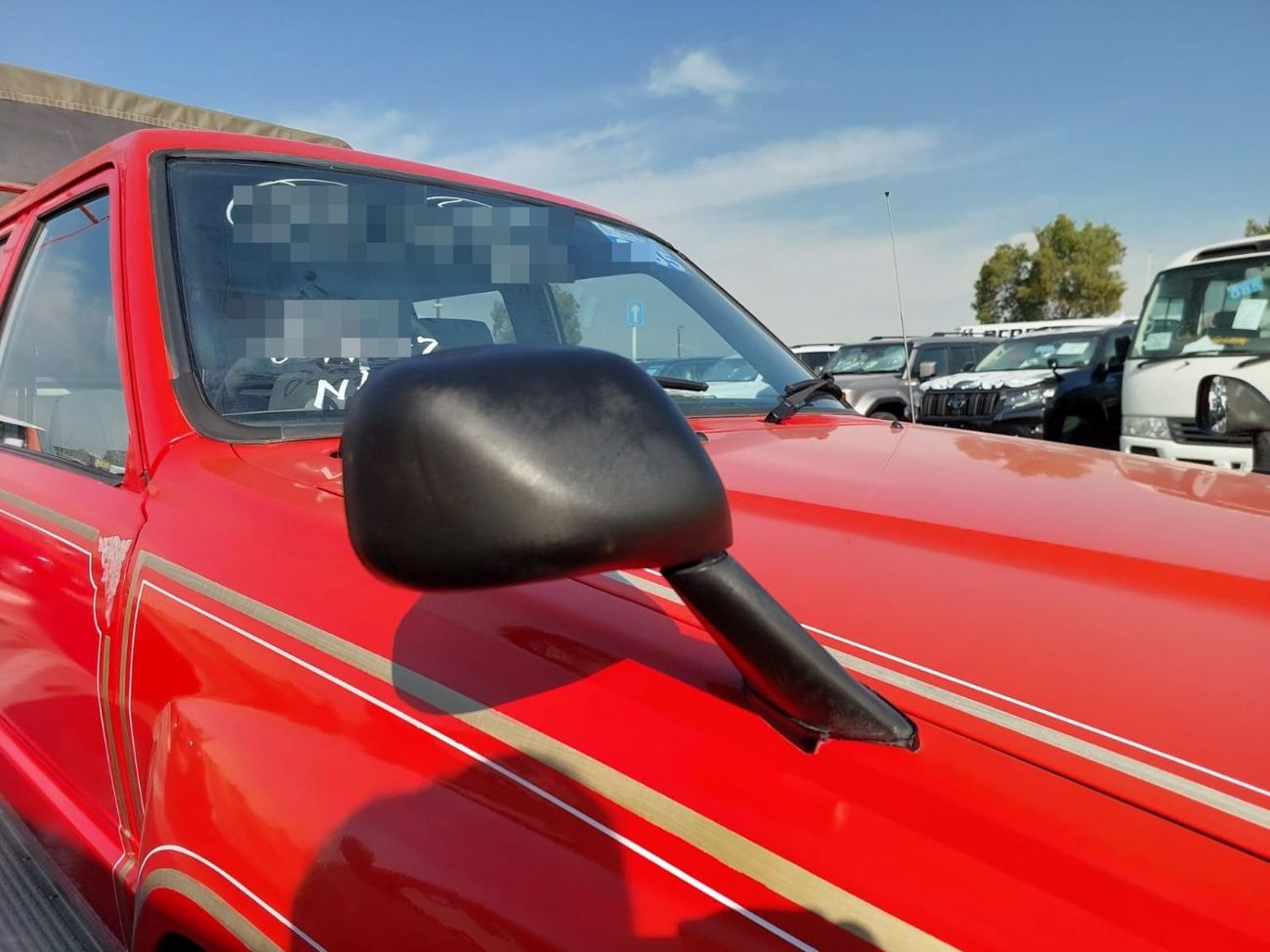 تويوتا هيلوكس TOYOTA HILUX PICKUP RHD 1987 MODEL 2.0 L PETROL MANUAL(PM19257)