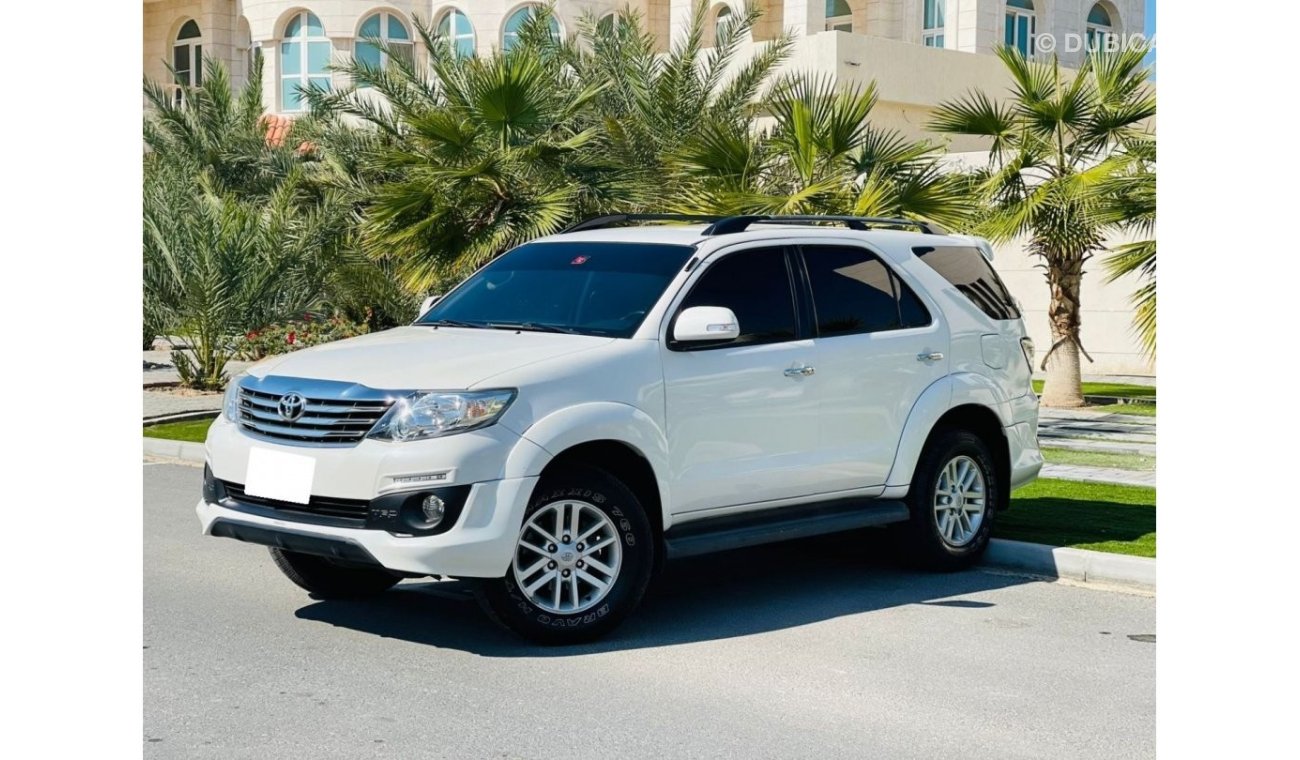 Toyota Fortuner TRD 2015 || GCC || 0% D.P || Very Well Maintained
