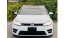 Volkswagen Golf R Sport VOLKSWAGEN GOLF R 2017 GCC FULL OPTION ORIGINAL PAINT