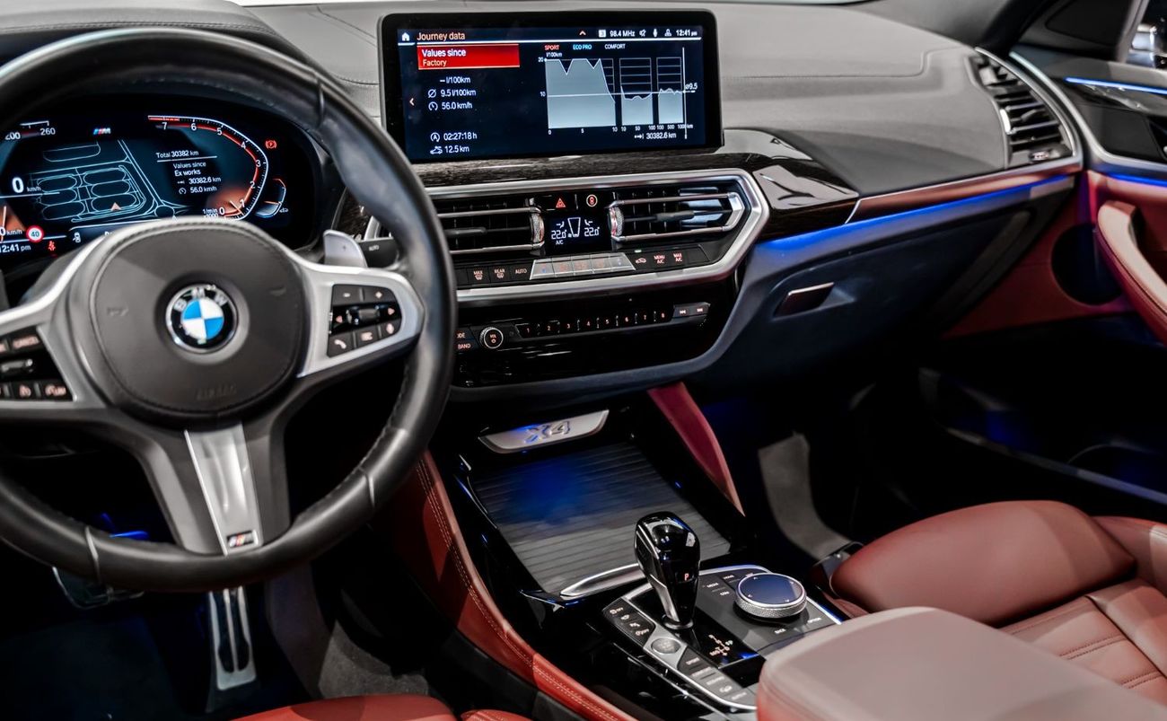 BMW X4 xDrive 30i 2022 BMW X4, 2027 BMW Warranty + Service Contract, Low Kms, GCC