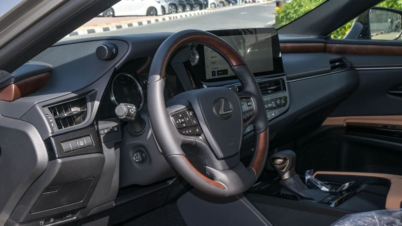 Lexus ES350 ECTAGR035 - 2025 Lexus ES 350 Luxury - 3.5L Petrol Auto - Sonic Titanium with Tan Interior