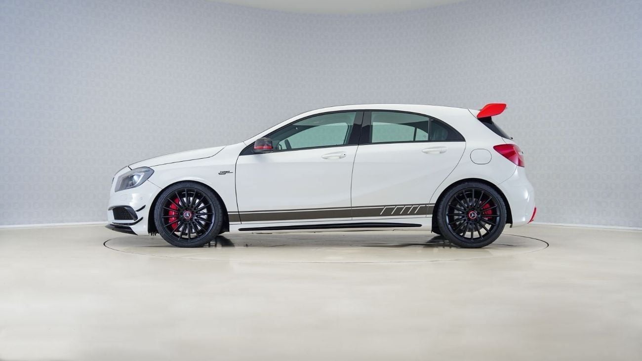 مرسيدس بنز A 45 AMG Std 2.0L (355 HP) A 45 AMG Edition 1 | Drive Home Today | Up to 3 Years Warranty Unlimited| GCC