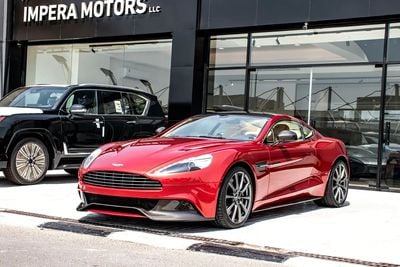 Aston Martin Vanquish Carbon Black | GCC Specs | Pristine Condition