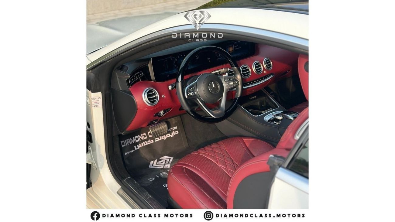 Mercedes-Benz S 560 Coupe Mercedes S560 Coupe AMG  Full Option GCC 75,000 Km  Under Warranty Full Service History No paint, No