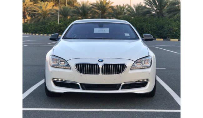 BMW 650 Luxury MODEL 2013 Gcc car prefect condition inside and outside full option panoramic roof leather se