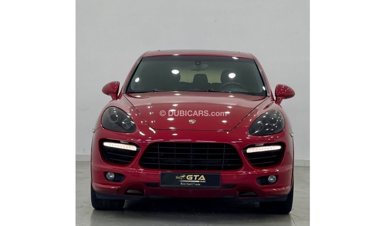 Porsche Cayenne 2013 Porsche  Cayenne GTS V8 Red Carmin, Service History, Just Been Serviced, GCC