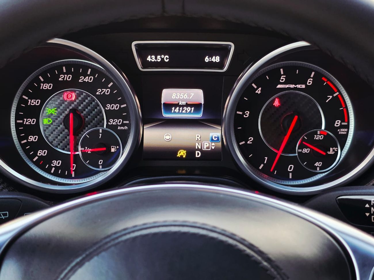 Mercedes-Benz GLS 63 GLS 63 AMG 2016 GCC FULL OPTION SPECIAL OPTIONS WITH CARBON FIBER 2KEY  VERY CLEAN