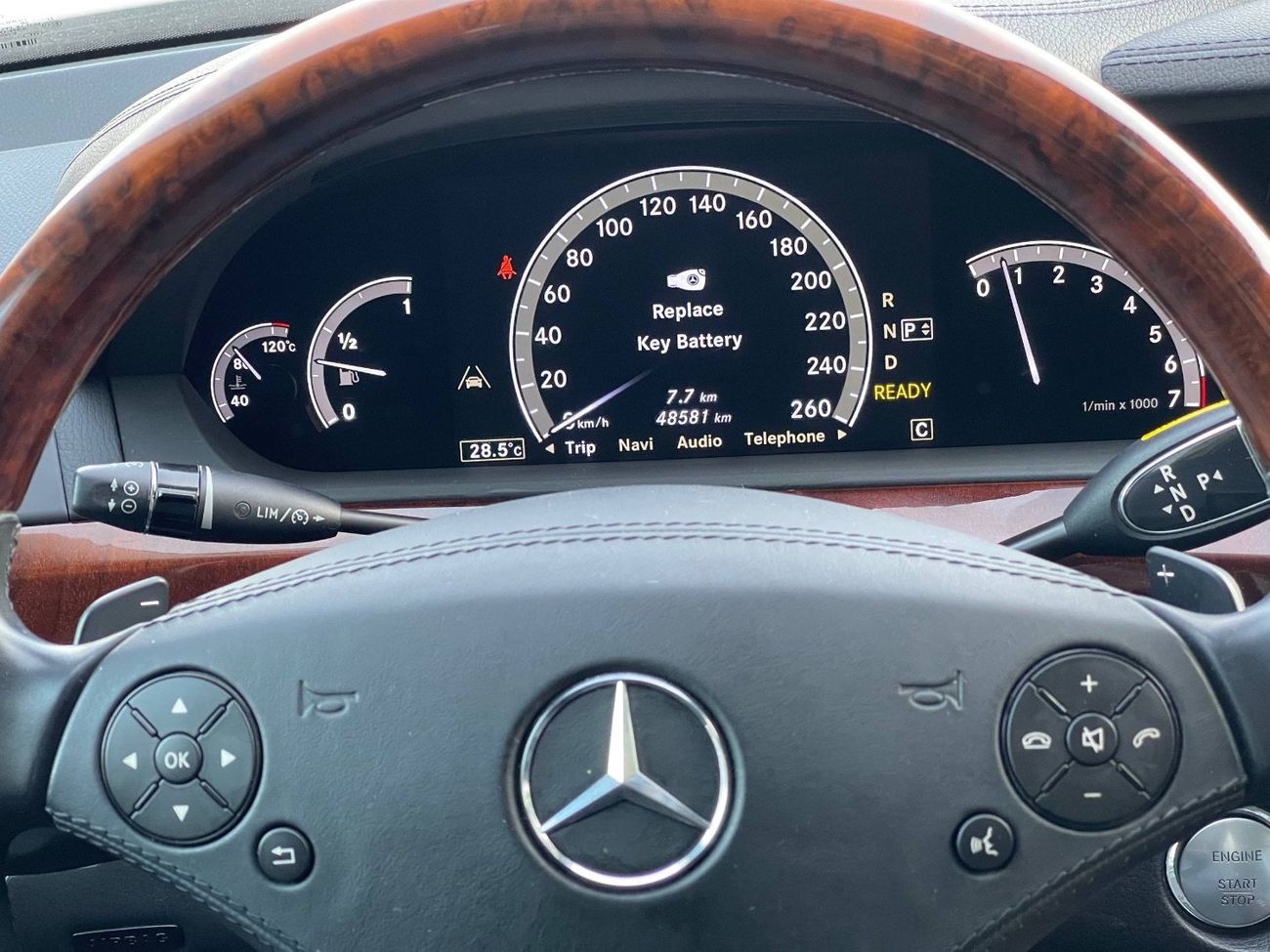 مرسيدس بنز S 400 S400 ماشي فقط 48000