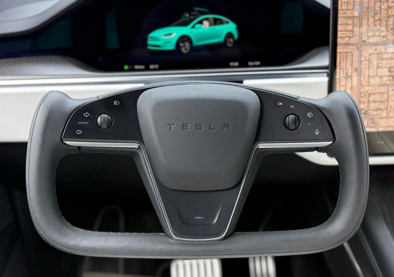 Tesla Model X Plaid (AWD) 2023 Tesla Model X ,Tesla Warranty Battery&Drive Unit Warranty+Full Service History ,GCC