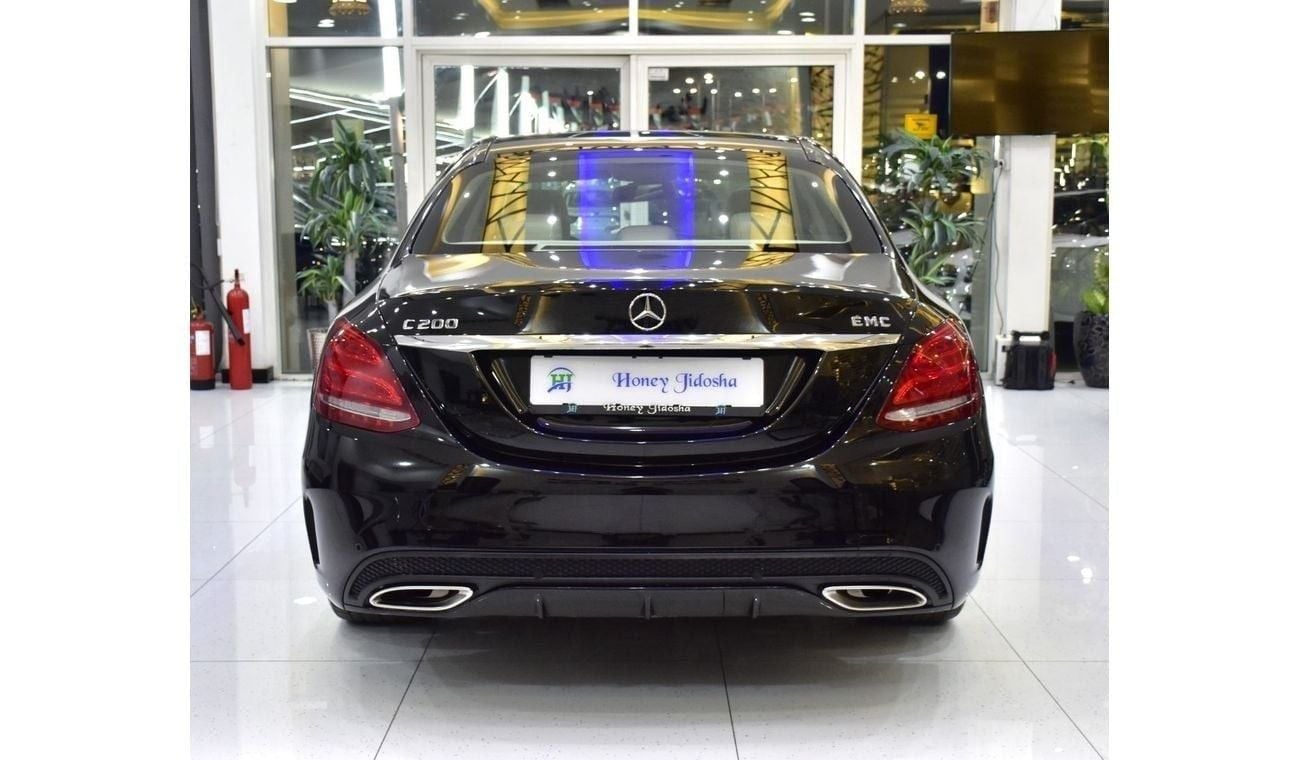 Mercedes-Benz C 200 EXCELLENT DEAL for our Mercedes Benz C200 ( 2018 Model ) in Black Color GCC Specs