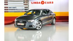 Audi A3 RESERVED ||| Audi A3 30TFSI 2017 GCC under Warranty & Agency Service Contract with Flexible Down-Pay