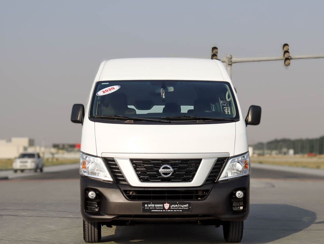Nissan Urvan Std 2.5L (14 Seater) Nissan Urvan 2.5L 2020 GCC Original Paint accident-free, in excellent condition