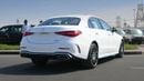 مرسيدس بنز C 200 Mercedes C200 L 2025 1.5L 4 Cylinder 170 hp  4 Doors 5 Seats White outside Black/Brown inside
