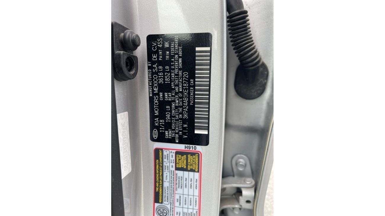 Kia Rio EX KIA RIO  2019 ( USA_ SPEC) VERY GOOD CONDITION