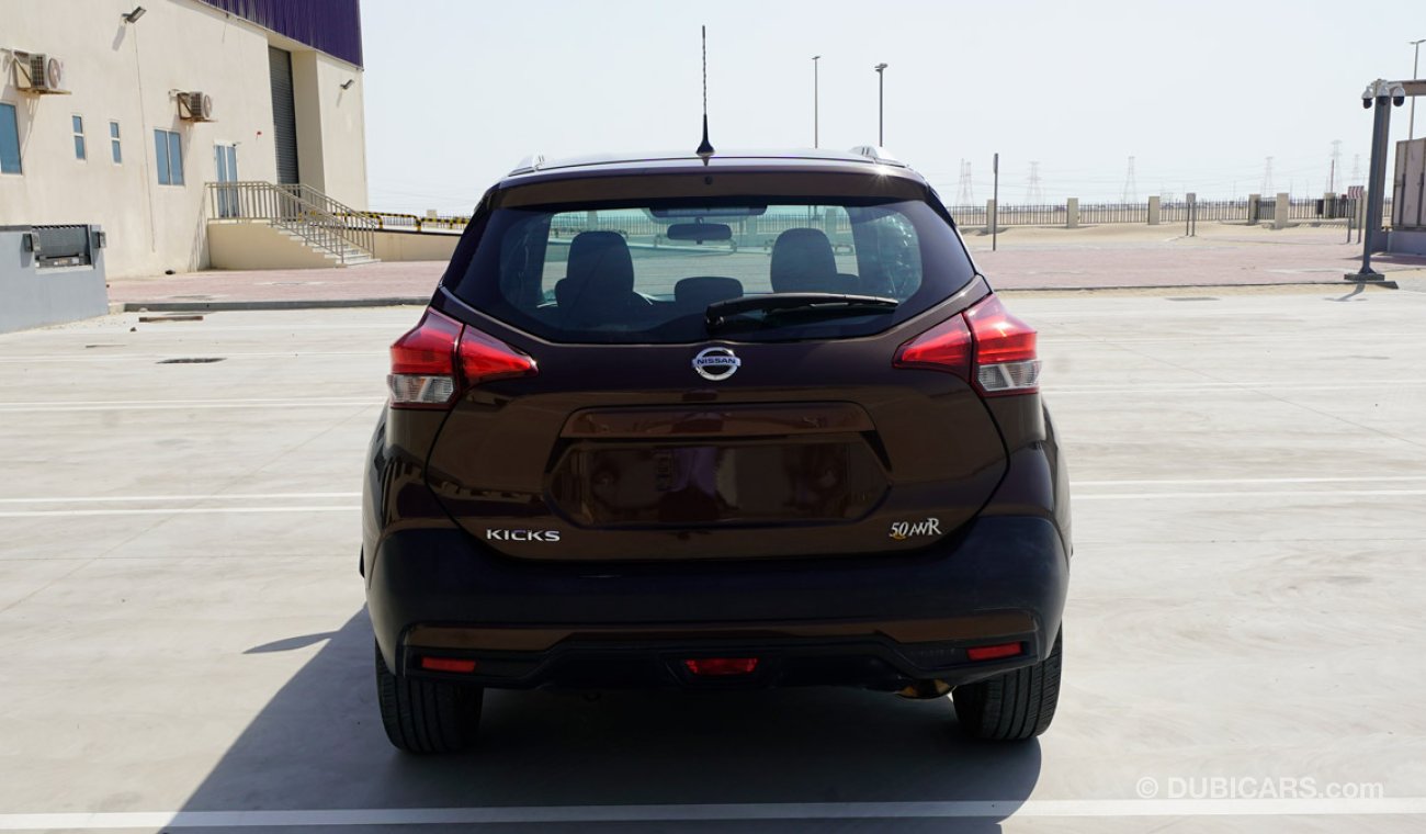 Nissan Kicks CERTIFIED VEHICLE WITH DELIVERY OPTION & WARRANTY; KICKS(GCC SPECS)IN GOOD CONDITION(CODE :83314)