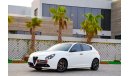 Alfa Romeo Giulietta 1449 P.M | 0% Downpayment | Full Option | Agency Warranty