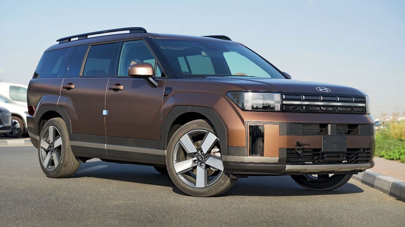 هيونداي سانتا في 2.0T - 5 Seater SUV - 2 Sunroof - Power Seats - 12.3" Screen - 20'' Alloy Wheels