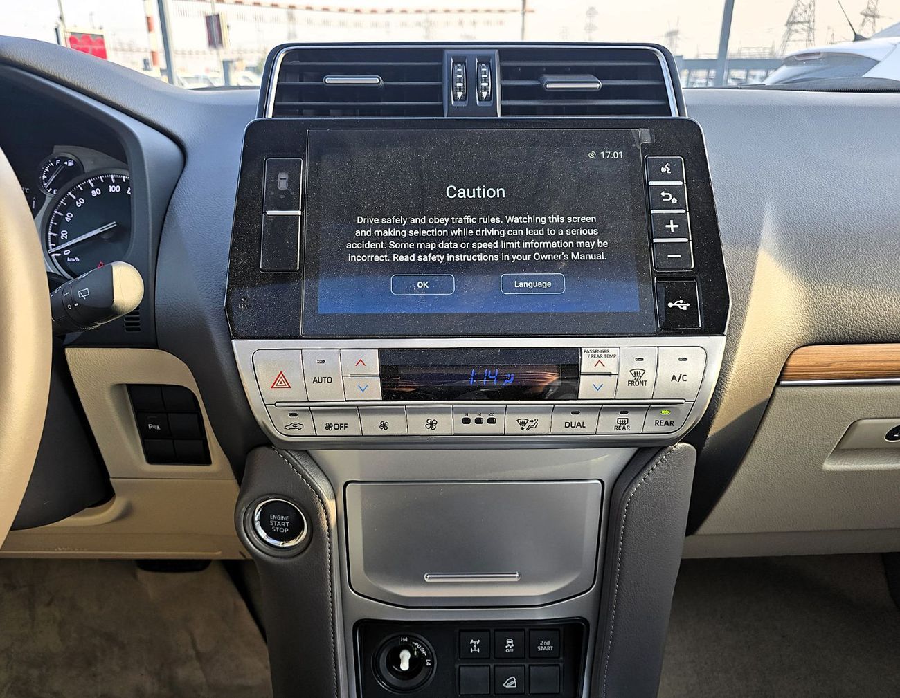 Toyota Prado Land Cruiser Prado VX 4.0l petrol 4WD SUV White  Color 2023 Model