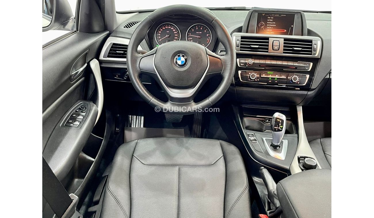 BMW 120i Executive 2017 BMW 120i, BMW Service History, Warranty, Low Mileage, GCC