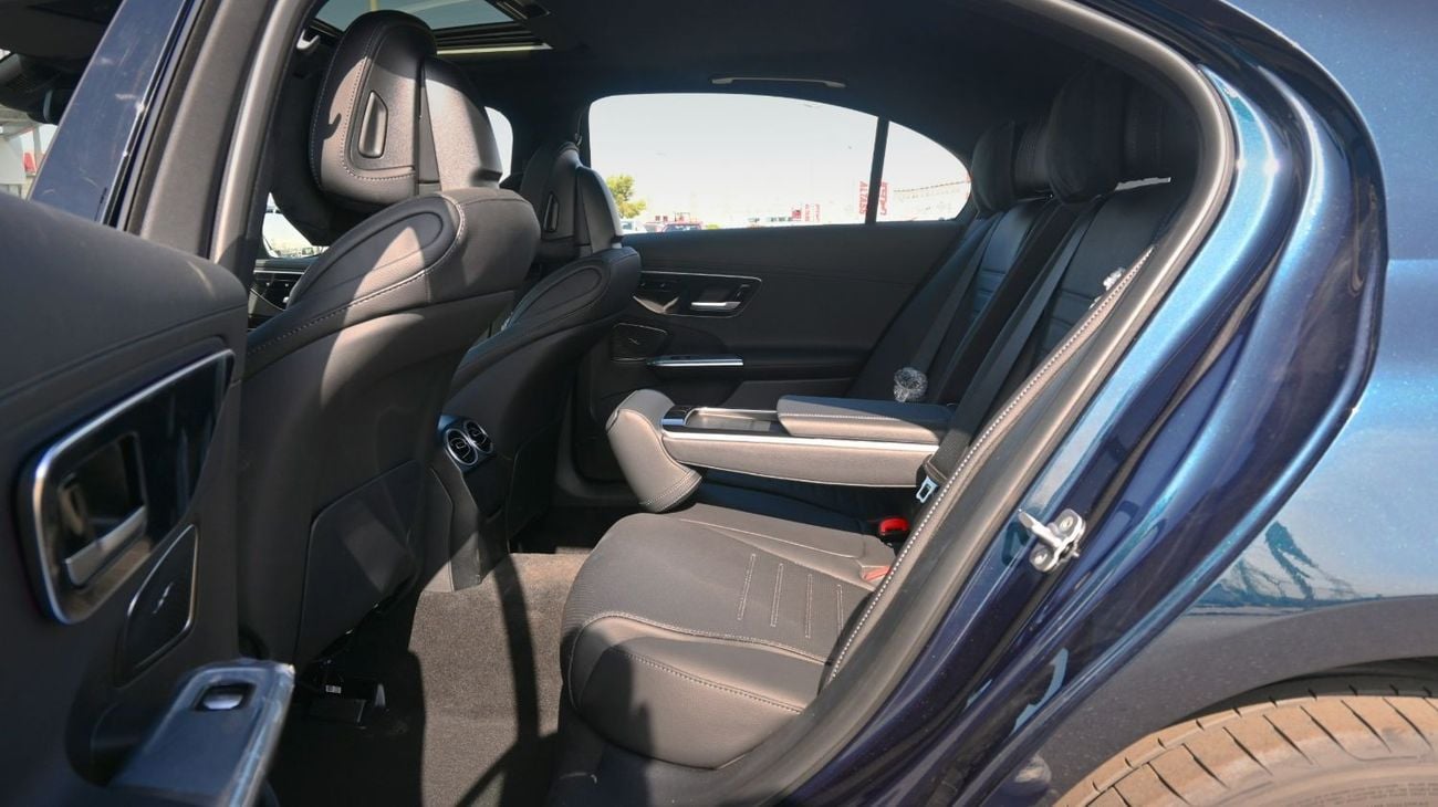 Mercedes-Benz C 200 Mercedes C200 L 2025 1.5L 4 Cylinder 170 hp  4 Doors 5 Seats Dark Night outside Black inside