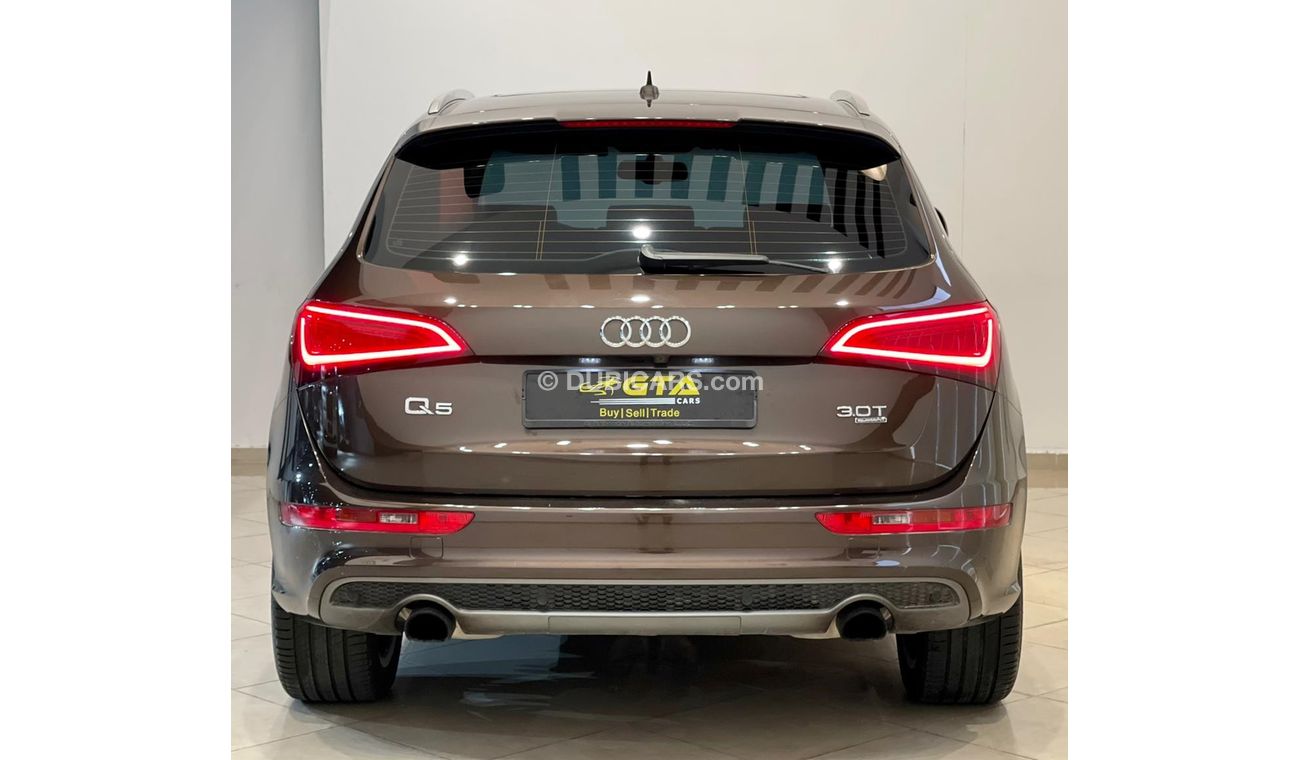 Audi Q5 2014 Audi Q5 S-Line 3.0TC, Service History, Warranty, GCC