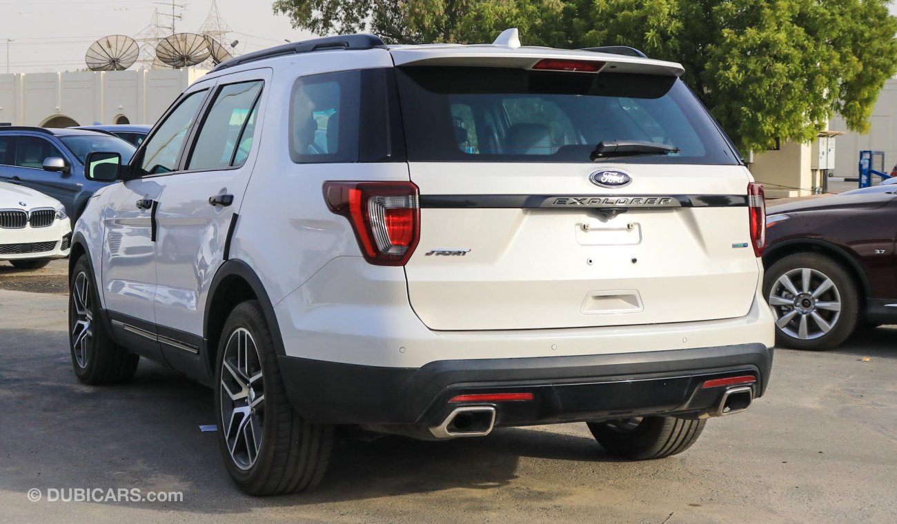 Ford Explorer Sport Ecoboost 2016 Agency Warranty Full Service History GCC