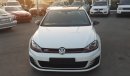 Volkswagen Golf Golf GTI model 2014 GCC car  prefect condition full option low mileage sun roof back camera big scre