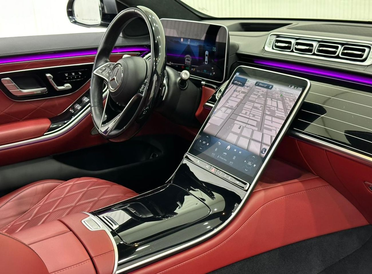 Mercedes-Benz S 500 2021 Mercedes Benz S500, September 2026 Warranty, September 2025 Service Contact, GCC