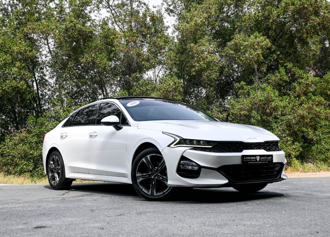Kia K5 2.5L GDI EX Kia K5 2.5L, 2022 GCC, Full Option, Accident-Free Excellent Condition 1418 AED Monthly