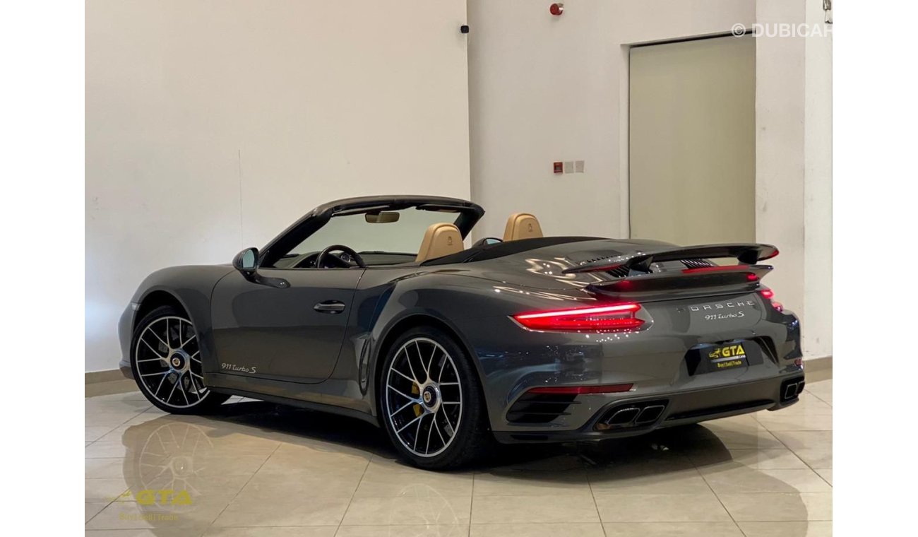 Porsche 911 Turbo S 2019 Porsche 911 Turbo S Cabriolet, Porsche Warranty-Service History, German Specs