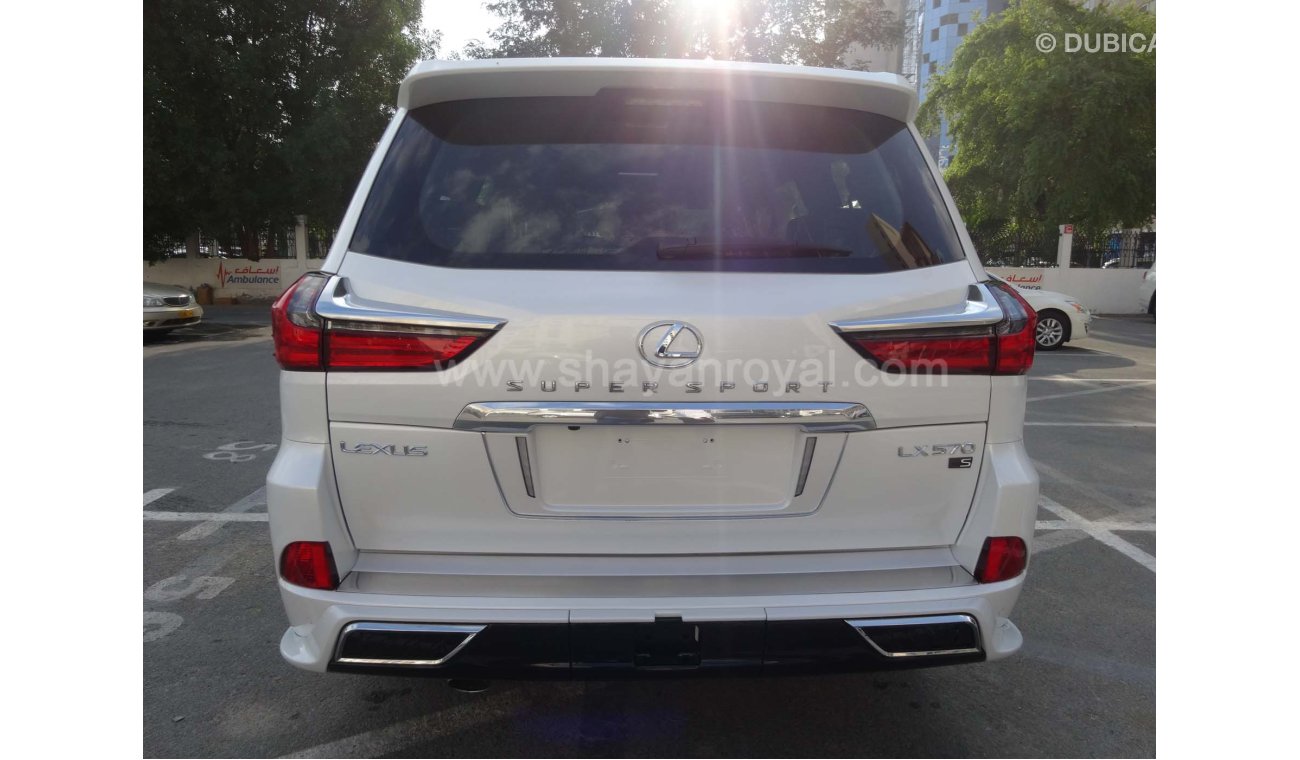 Lexus LX570 Super Sport 2019 MY ( Export Only ) Not for Sale in GCC Country