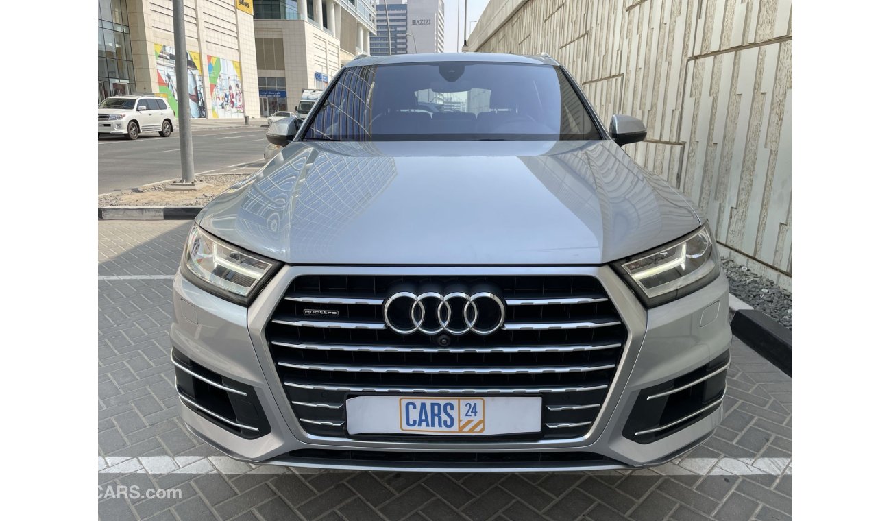 Audi Q7 45 TFSI 3.6L | GCC | EXCELLENT CONDITION | FREE 2 YEAR WARRANTY | FREE REGISTRATION | 1 YEAR FREE IN