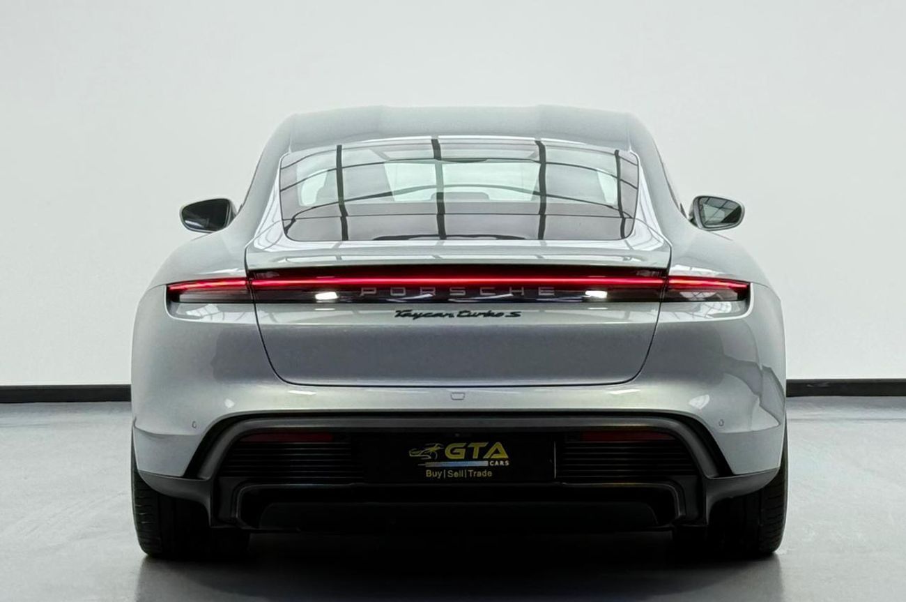 بورش تايكان Turbo S (761 HP) 2021 Porsche Taycan Turbo S, 2027 Porsche Warranty, Full Porsche Service History, V