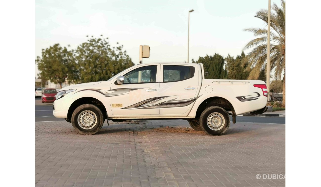 ميتسوبيشي L200 2.4L PETROL, 16" TYRE, KEY START, XENON HEADLIGHTS (LOT # 3018)