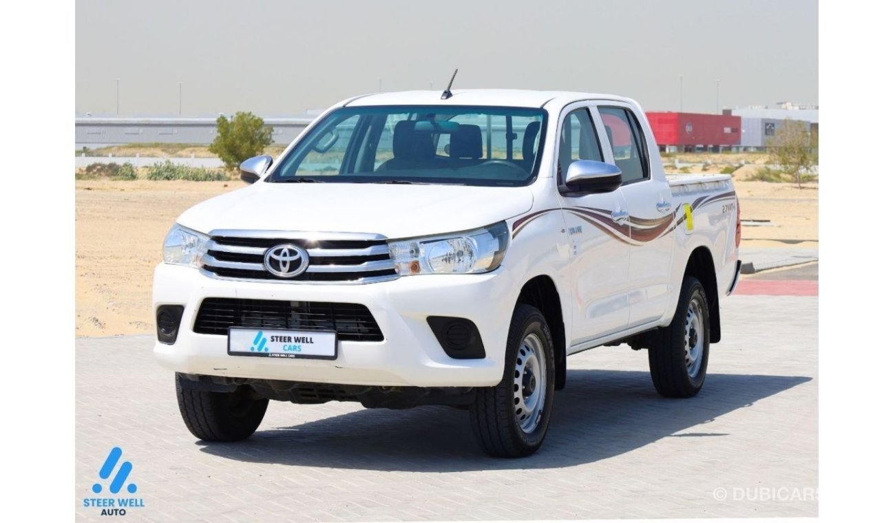 تويوتا هيلوكس GL 2.7L 4x4 Double Cab A/T Petrol / Like New Condition / Ready to Drive / Book now